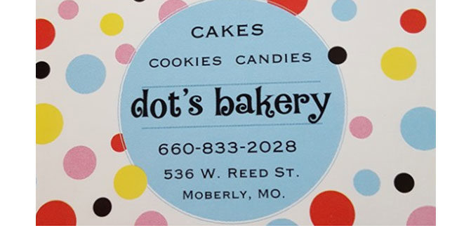 $5 Certificate to Dot's Bakery